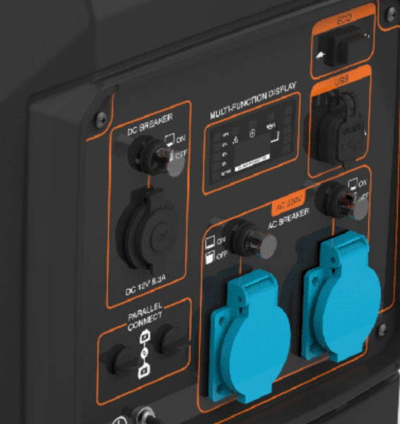 Бензиновый инверторный генератор Zongshen BQH 3500 E для дома фото