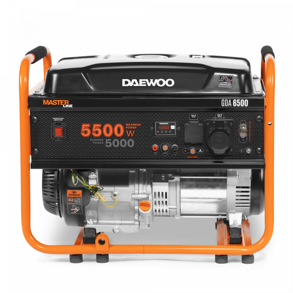Бензиновый генератор DAEWOO GDA 6500 фото