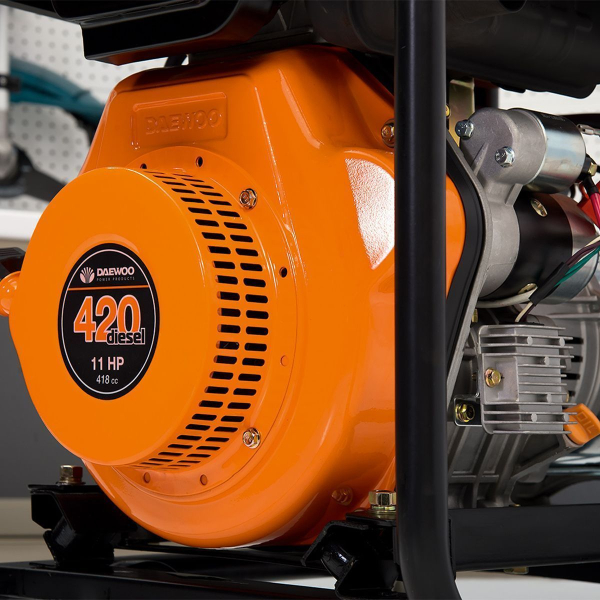 Дизельный генератор DAEWOO DDAE 6000XE-3 DDAE 6000XE-3 для дачи фото