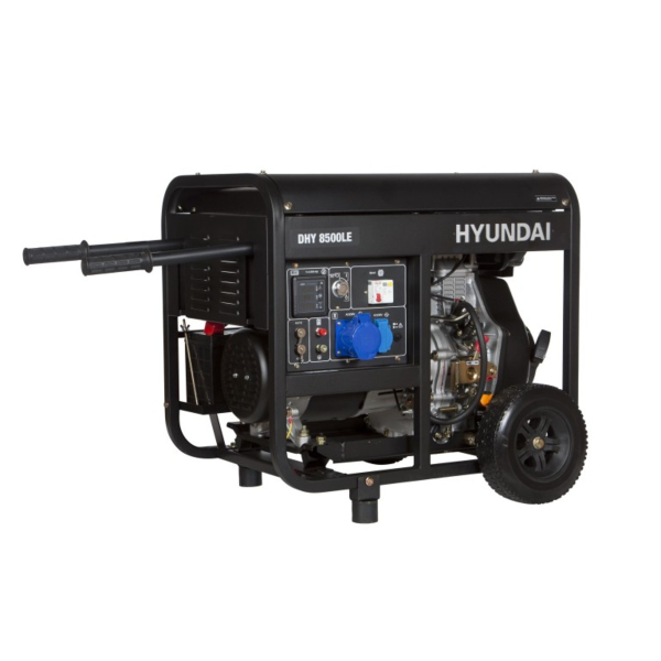 Дизельный генератор Hyundai DHY 8500LE  для газового котла фото