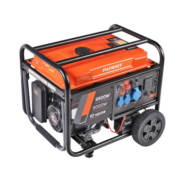 Бензиновый генератор PATRIOT GRA 9500 AWS на колесах фото