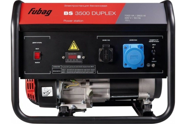 Бензиновый генератор Fubag BS 3500 Duplex для дачи Бензиновый генератор Fubag BS 3500 Duplex для дачи фото