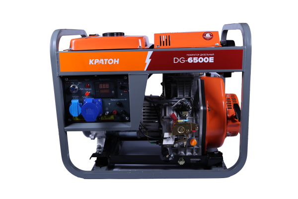 Дизельный генератор КРАТОН DG-6500E 3 08 02 027 фото