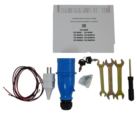 Дизельный генератор Lifan DG9000EA фото