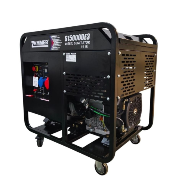 Дизельный генератор Zammer S15000DE3 S15000DE3 для гаража фото