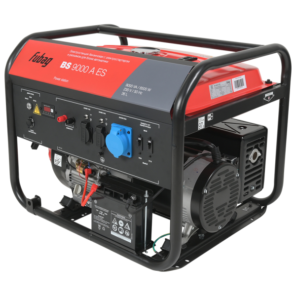 Бензиновый генератор Fubag BS 9000 A ES 641092 2-х тактный фото