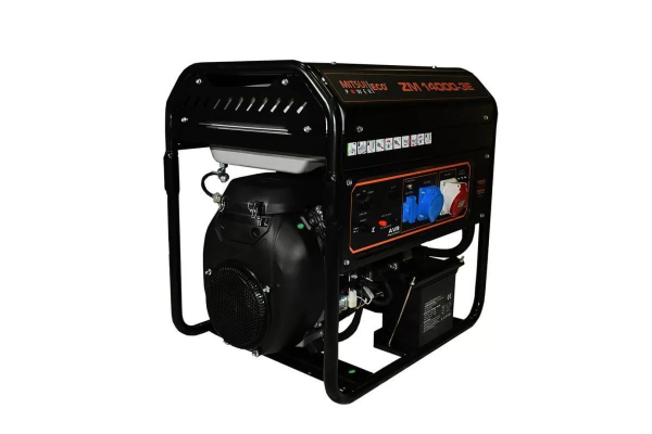 Бензиновый генератор Mitsui ZM 14000 E-3 передвижной Бензиновый генератор Mitsui ZM 14000 E-3 передвижной фото