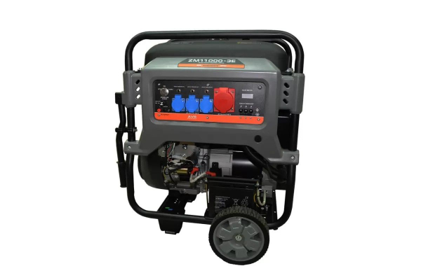 Бензиновый генератор Mitsui ZM 11000 E-3 на колесах фото