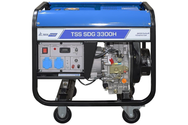 Дизельный генератор ТСС SDG 3300H 100043 для дачи фото