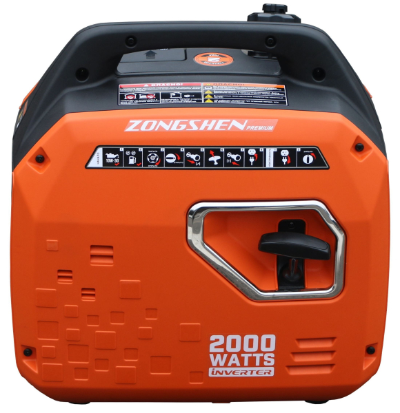 Бензиновый инверторный генератор Zongshen BQH 2000 переносной фото