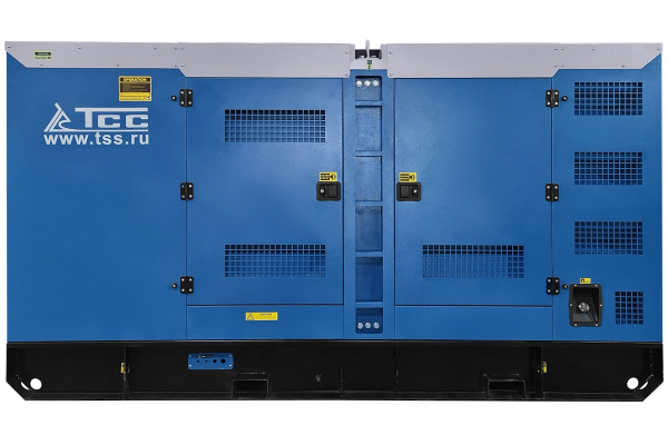 Дизельный генератор ТСС ЭД-200-Т400 с АВР в шумозащитном кожухе на прицепе 025268 2-х тактный фото