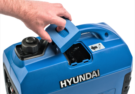Бензиновый генератор Hyundai HHY 1050Si фото