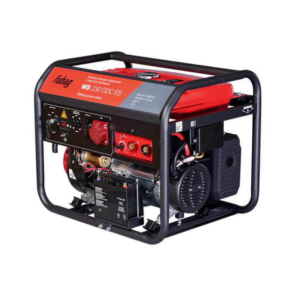 Бензиновый сварочный генератор Fubag WS 230 DDC ES портативный фото