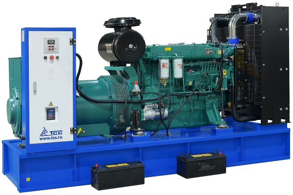 Дизельный генератор ТСС АД-300С-Т400-1РПМ5 ПРОФ в погодозащитном кожухе 025830 2-х тактный фото
