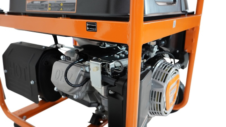 Бензиновый генератор Lifan 10500EA-3U с датчиком моточасов (с мощн без огранич при 1-но и 3-х фазном режиме) фото