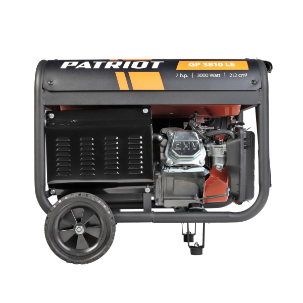 Бензиновый генератор PATRIOT GP 3810 LE для дачи фото