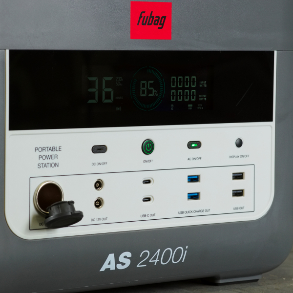 Портативная электростанция Fubag AS 2400i (аккумулятор LiFePO4) для дачи фото