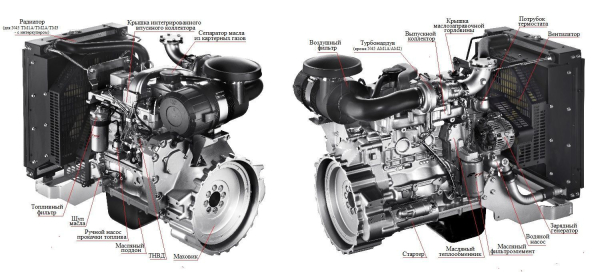 Дизельный генератор ТСС АД-40С-Т400-1РМ20 (Mecc Alte) 016282 2-х тактный фото
