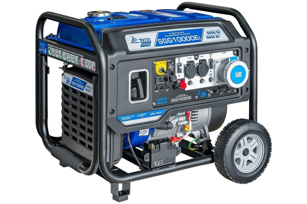 Бензиновый инверторный генератор ТСС SGG 10000Ei для газового котла фото