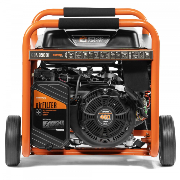 Бензиновый генератор DAEWOO GDA 9500E передвижной фото
