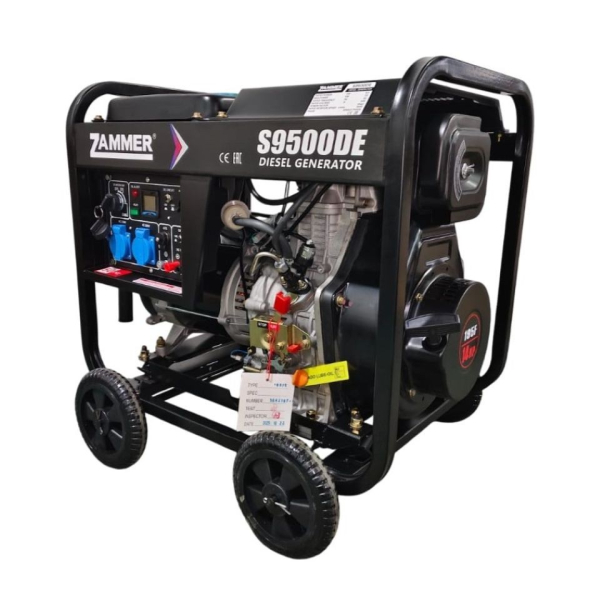 Дизельный генератор Zammer S9500DE S9500DE 4-х тактный фото