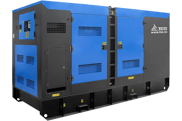Дизельный генератор ТСС АД-250С-Т400 в шумозащитном кожухе с АВР 025291 2-х тактный фото