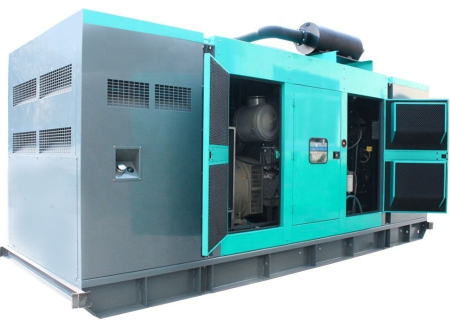 Дизельный генератор Амперос АД 900-Т400 в кожухе фото