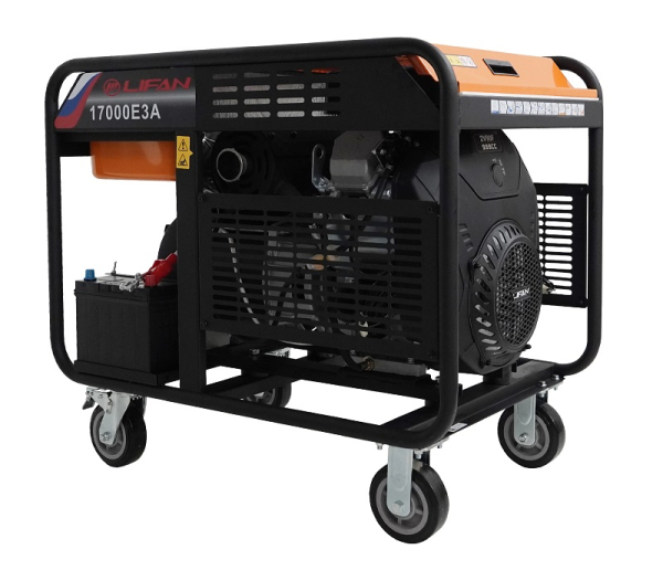 Бензиновый генератор Lifan 17000E3A передвижной Бензиновый генератор Lifan 17000E3A передвижной фото