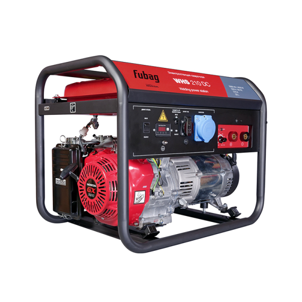 Бензиновый сварочный генератор Fubag WHS 210 DC 838240 портативный фото
