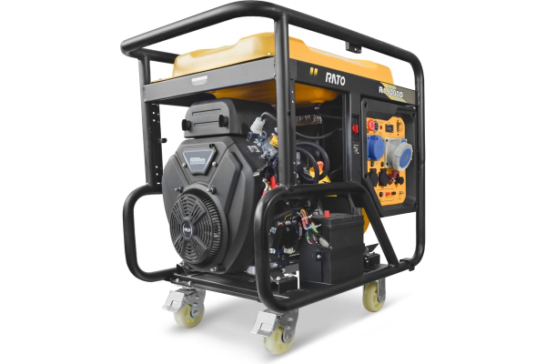 Бензиновый генератор RATO R19000D электростартер + колесный комплект передвижной Бензиновый генератор RATO R19000D электростартер + колесный комплект передвижной фото