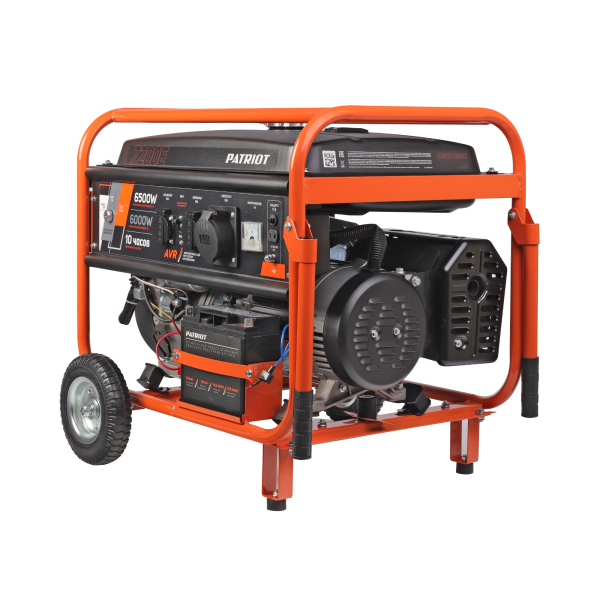 Бензиновый генератор PATRIOT SRGE 7200 E для дома фото