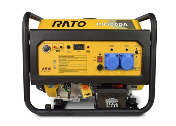 Бензиновый генератор RATO R8500DA э/c + подготовка к автозапуску для газового котла фото