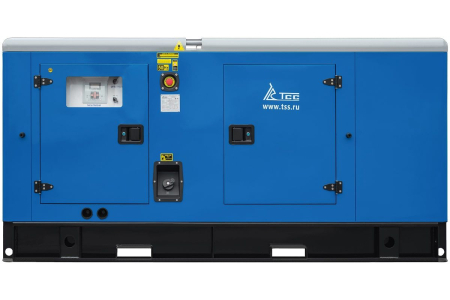 Дизельный генератор ТСС АД-64C-Т400-1РКМ9 в шумозащитном кожухе фото