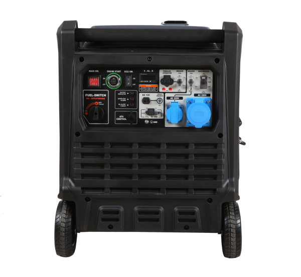 Бензиновый инверторный генератор Mitsui ZM 8000 IM на колесах фото