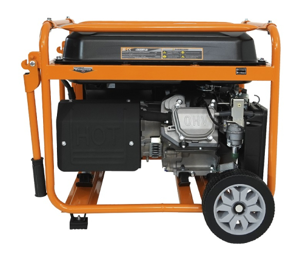 Бензиновый генератор Lifan 10500EA-3U с датчиком моточасов (с мощн без огранич при 1-но и 3-х фазном режиме) передвижной Бензиновый генератор Lifan 10500EA-3U с датчиком моточасов (с мощн без огранич при 1-но и 3-х фазном режиме) передвижной фото