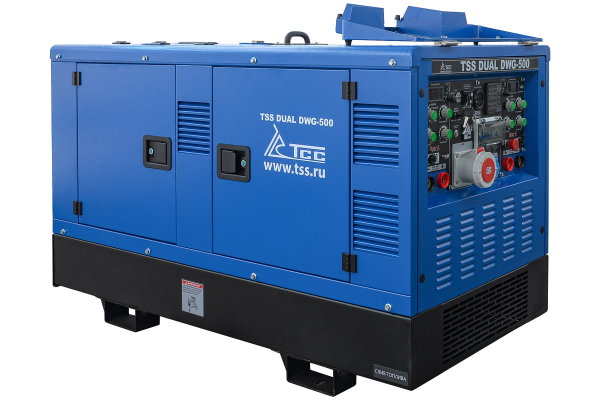 Дизельный сварочный генератор  DUAL DWG-500 039736 синхронный фото