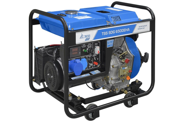 Дизельный генератор ТСС SDG 6500EHA 100048 для дома фото