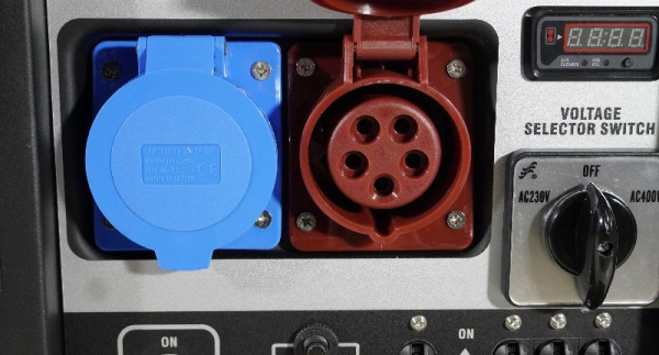 Бензиновый генератор Loncin LC10000D-AS, 3-х фазный (с мощностью без ограничений при 1-но и 3-х фазном режиме) переносной фото